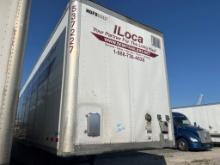 2017 Vanguard Dry Van Trailer, S# 5V8VC5322HM708386, Pulled in fine. Locati