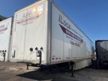 2017 Vanguard Dry Van Trailer, S# 5V8VC5328HM708344, Pulled in fine. Locati