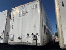 2017 Vanguard Dry Van Trailer, S# 5V8VC5324HM704467, Pulled in fine. Locati