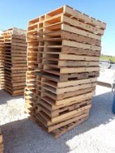 PALLETS,  (20), SINGLE USE, AS IS WHERE IS