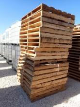 PALLETS,  (20), SINGLE USE, AS IS WHERE IS