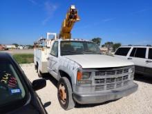 1994 GMC 3500HD UTILITY TRUCK, 171807 MILES,  7.4L GAS, A/T, SINGLE CAB, 2W