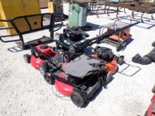 PUSH MOWERS,  (5), UNKNOWN RUNNING CONDITION, AS IS WHERE IS