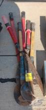 Corona Hedge Shears and (2) Kearney Wire Cutters