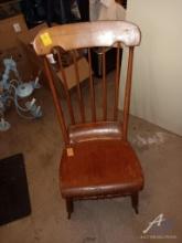 Antique Wooden Rocking Chair