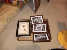 Small Prints in Frames and Books