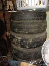 Variety of Tires, Party Supplies, and Other Items