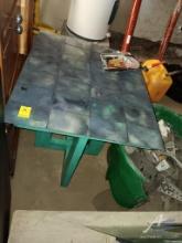 Small Table with Tile Top