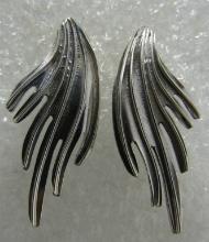 CHARLES JOHNSON PHOENIX EARRINGS STERLING SILVER