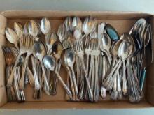 Set of Silver Plated Rodgers Brothers Flatware