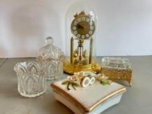 Group of Vintage Gold Embellished Items