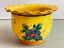 Vintage Italian Flower Pot