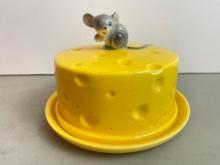 Vintage Cheese Saver Dish