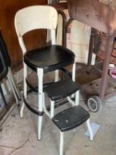 Vintage Metal Costco Stool