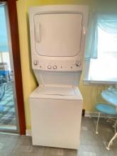 GE GUD27ESSM1WW Stackable Washer and Dryer