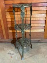 Vintage Brass Plant Stand