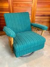 MCM Swivel Rocker Chair