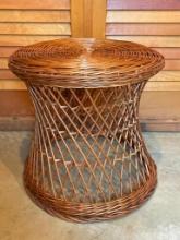 Vintage Wicker Table