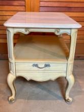 Vintage French Provincial Weiman End Table