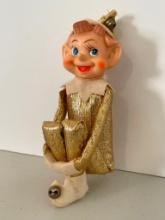 Vintage Gold Knee Hugger Pixie Elf