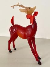 Vintage Hard Plastic Reindeer