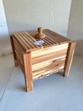 Small, Handmade, Cedar Box with Lid