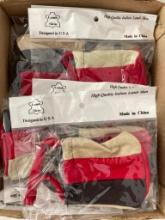 Box of 22 New Lamb Skin Pouches