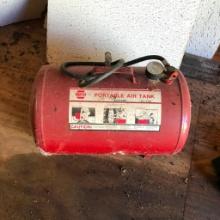 Red Napa Portable Air Tank