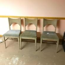 Three Mid-Century Modern Dining Room Chairs