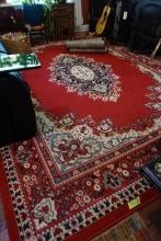 RED PERSIAN STYLE 9  X 12 RUG