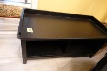 BLACK STORAGE BENCH 3 FEET BY 16 X 18