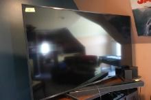 SONY 74 FLAT SCREEN WITH DVD AND OTHER COMPONENTS LOCATED ON 2ND FLOOR