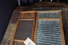 COLLECTION OF WASHBOARDS APPROX 14 TOTAL