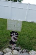 BETTY BOOP YARD SIGN