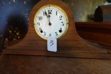 GILBERT MANTEL CLOCK MISSING GLASS