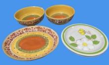 (2) Sigma Stoneware Plates & Target Home Serving