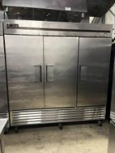 True 3 Door Freezer