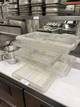 Polycarbonate Food Storage Pans No Lids