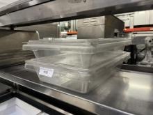 Polycarbonate Food Storage Pans w/ Lids