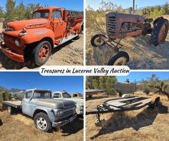 Treasures in Lucerne Valley Auction