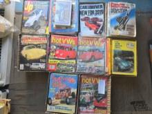 (10) Boxes of Automotive, Jets and Off-road Magazines