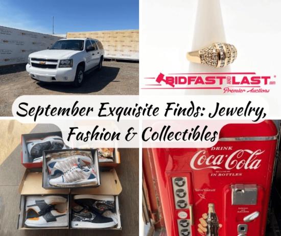 Vehicles, Jewelry & Collectibles September 2024