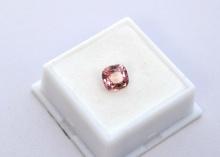 2.40 Carat Cushion Cut Pink Tourmaline