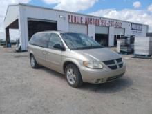 2005 Dodge Grand Caravan Van, VIN # 2D4GP44L45R165734