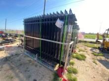 2024 Unused FENS Fen20 Galvanized Steel Fence, (QTY of 20pcs.) 10FT. (L) X (H) 7FT.