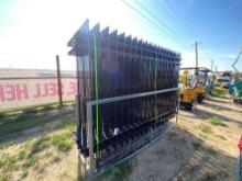 2024 Unused FENS Fen20 Galvanized Steel Fence, (QTY of 20pcs.) 10FT. (L) X (H) 7FT.