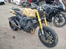 2006 Yamaha FZ1 Motorcycle, VIN # JYARN17E46A000159