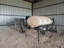 Wylie 3 Point Hydraulic Driven 45Af Boom Sprayer W/ 300 Gallon Tank