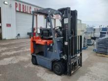 2018 Toyota Model 7FBCU15 Electric Forklift Truck, *RECEIPT SERVES AS BILL OF SALE...