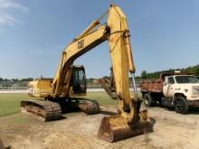 CAT 320 EXCAVATOR, DSL, 6' DITCH CLEANOUT BUCKET, STATIONARY THUMB, 10,267